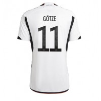Tyskland Mario Gotze #11 Fotballklær Hjemmedrakt VM 2022 Kortermet